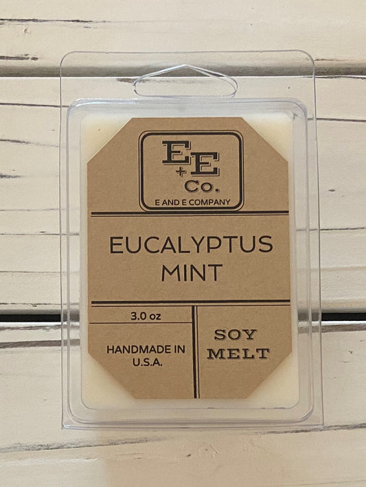 Soy Wax Melts - Eucalyptus Mint