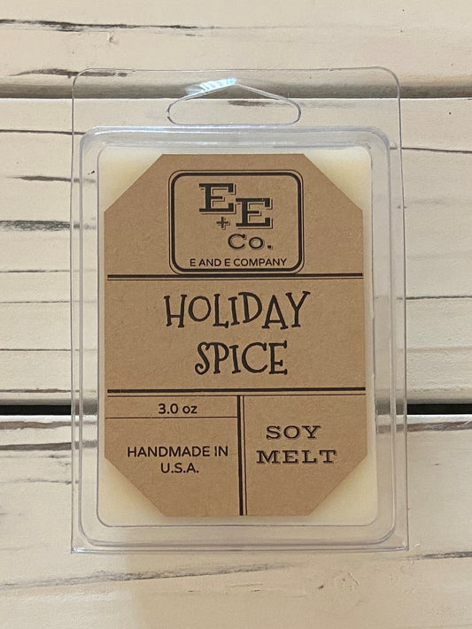 Soy Wax Melts - Holiday Spice