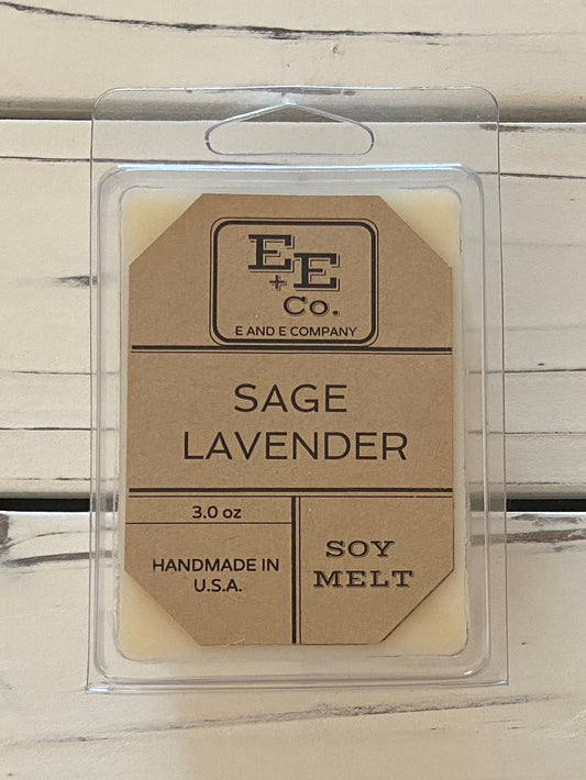 Soy Wax Melts - Sage Lavender