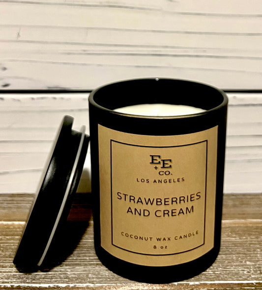 Candle Jar - Strawberries and Cream
